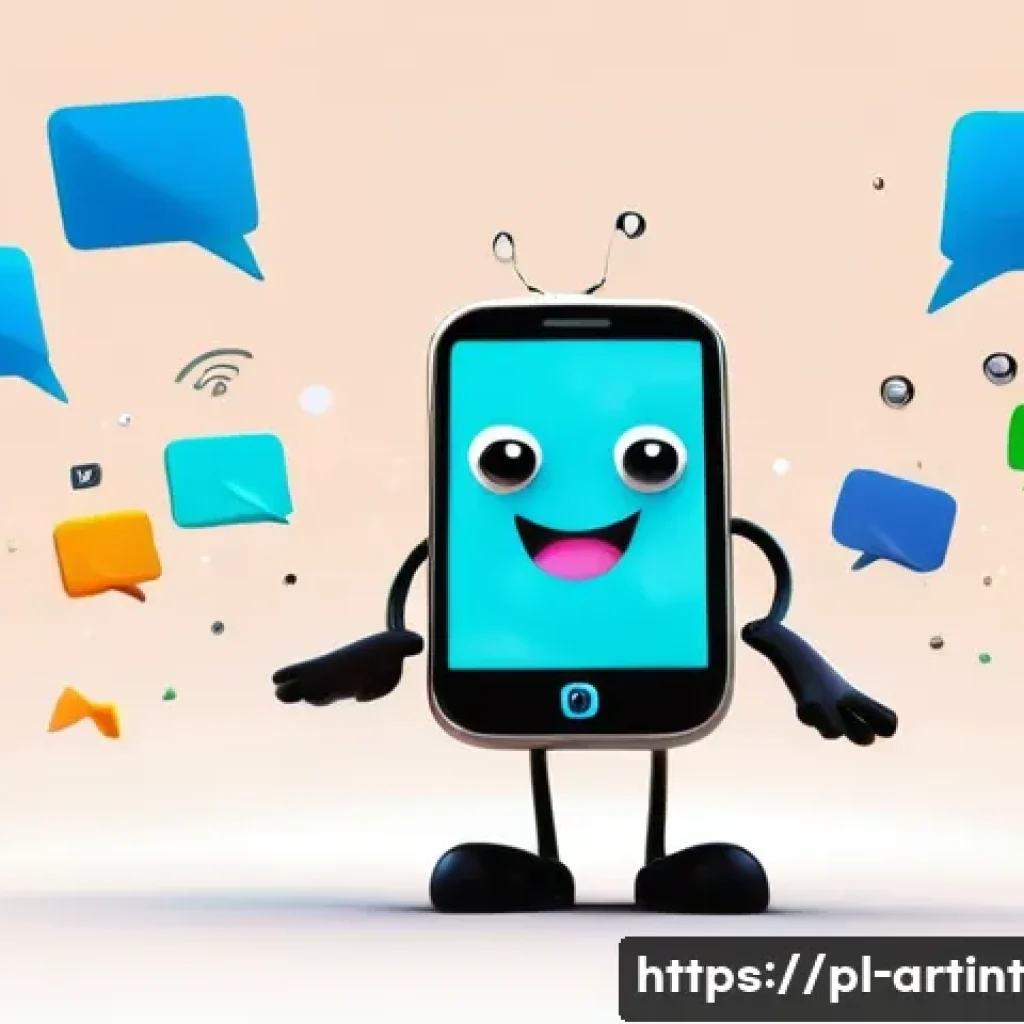온디바이스 AI의 성능 저하 원인 분석 - **Overwhelmed Smartphone Character Juggling Apps**
A friendly, anthropomorphic smartphone charac...
