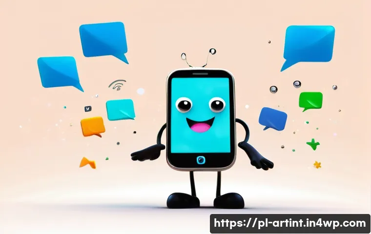 온디바이스 AI의 성능 저하 원인 분석 - **Overwhelmed Smartphone Character Juggling Apps**
A friendly, anthropomorphic smartphone charac...