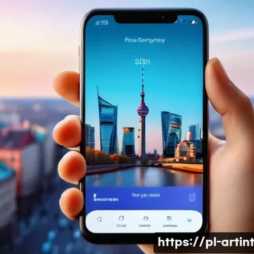 Home 30 온디바이스 AI 최적화 기법의 최신 동향 - A sleek modern smartphone displaying a neural network pruning visualization on its screen, showing s...