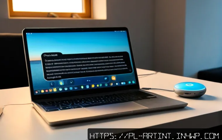 Home 17 온디바이스 AI의 챗봇 성능 개선 기법 - Photorealistic close-up of a modern smartphone running an on-device AI chatbot interface represented...